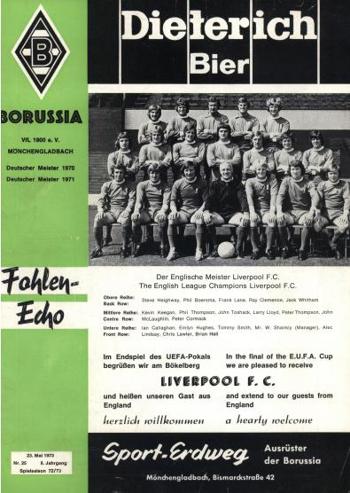 Match programme